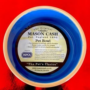 Mason cash dog bowl